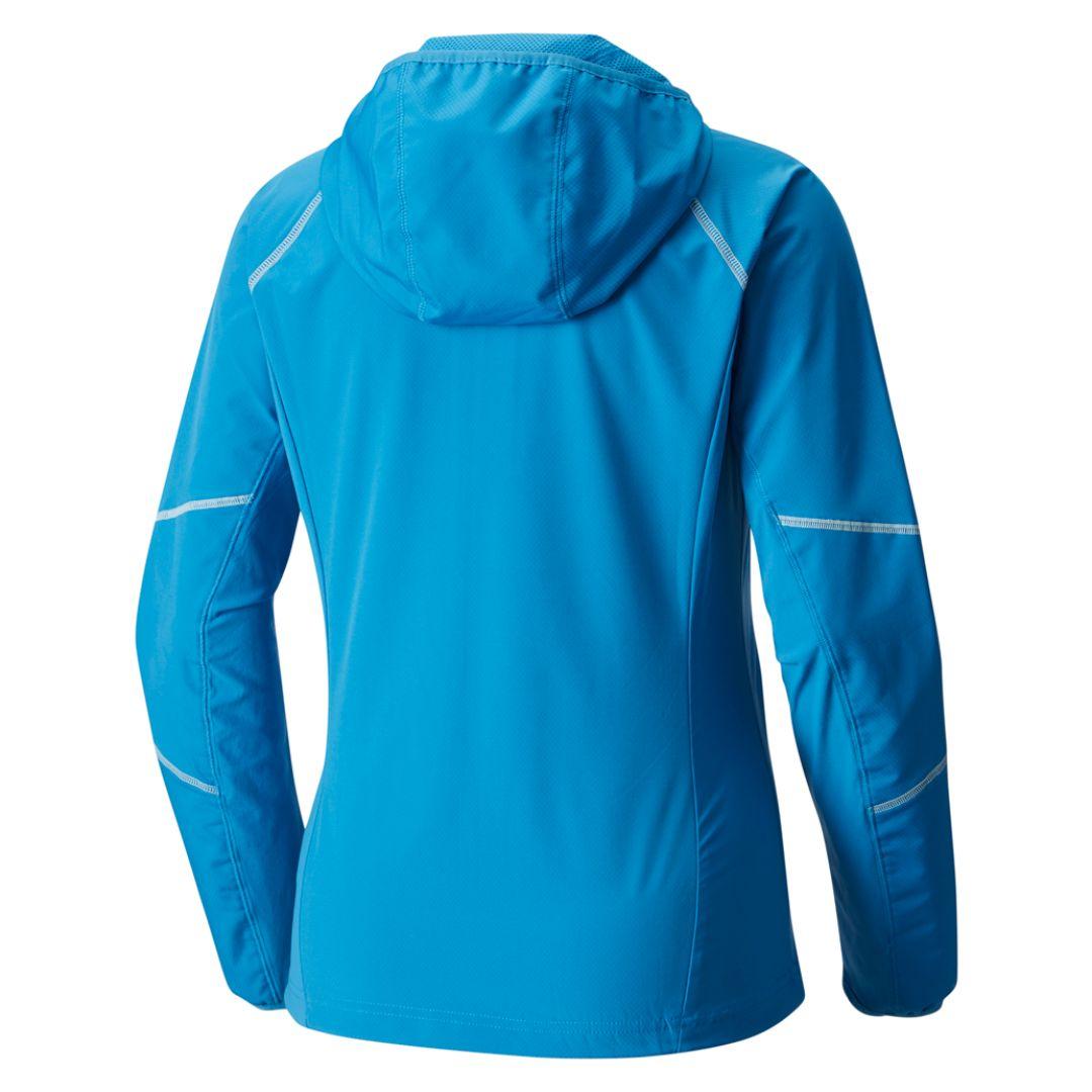 Columbia Women Blue Sweet As Softshell Hoodie