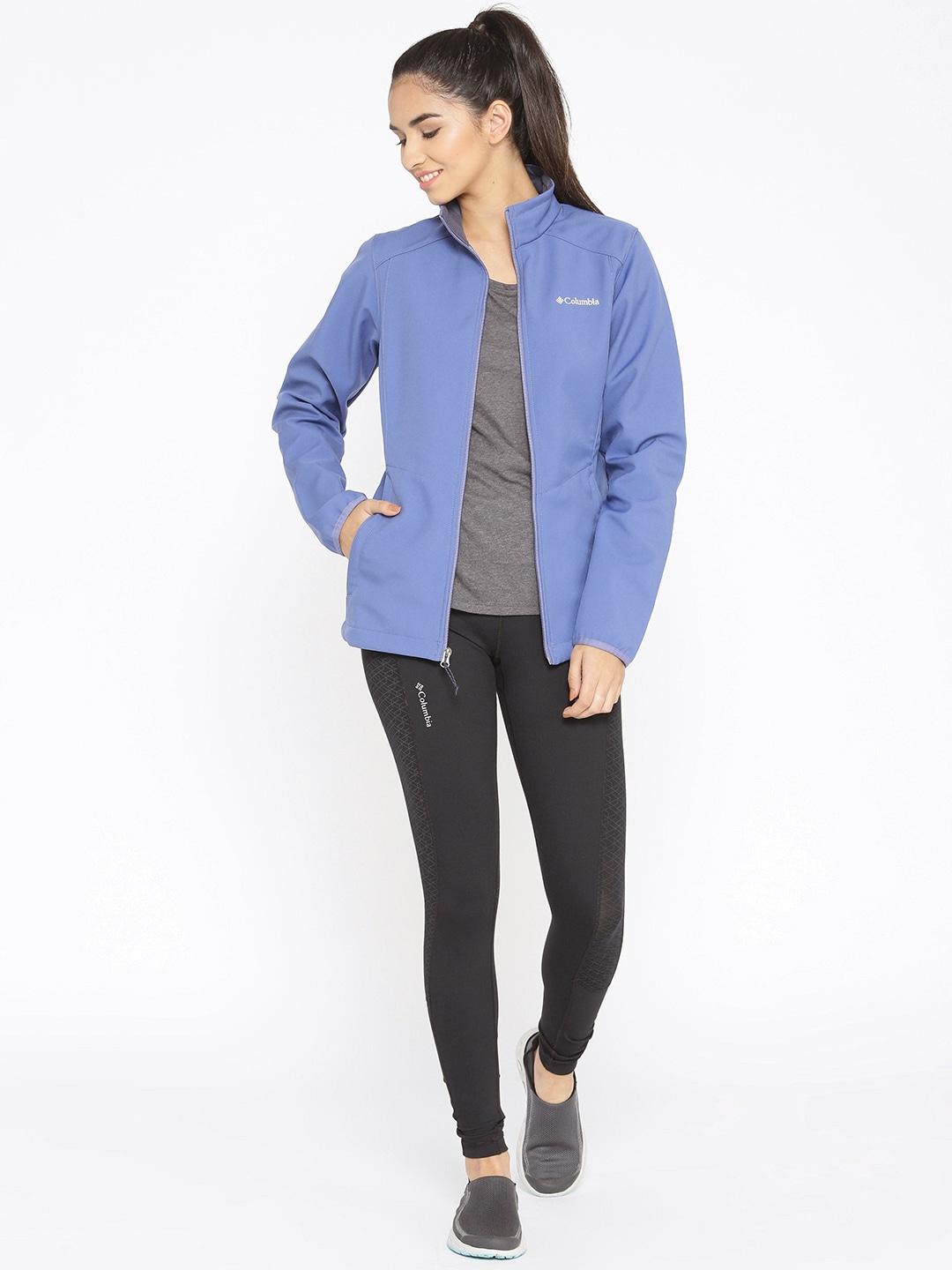 Columbia Women Purple Kruser Ridge II Softshell