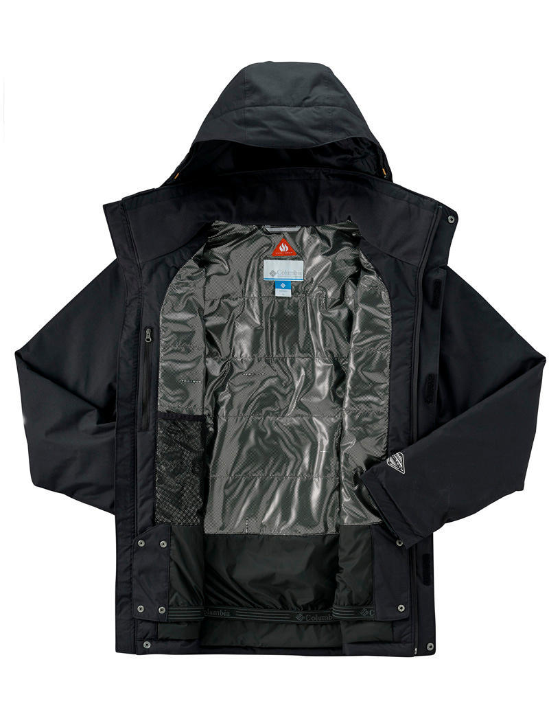 Columbia Men Black Ride On Jacket
