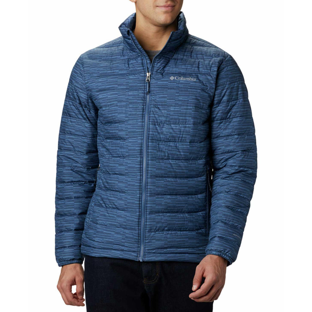 Columbia Men Blue Powder Lite Jacket
