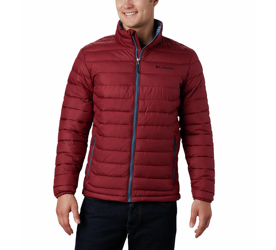 Columbia Men Red Powder Lite Jacket