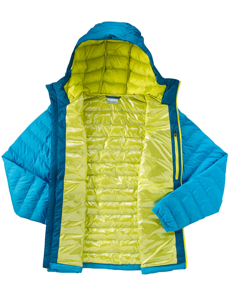 Columbia Men Blue Powder Lite Hooded Jacket