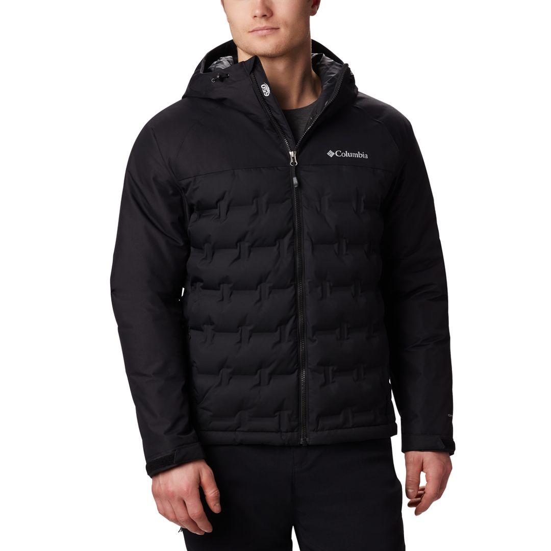 Columbia Men Black Grand Trek Down Jacket