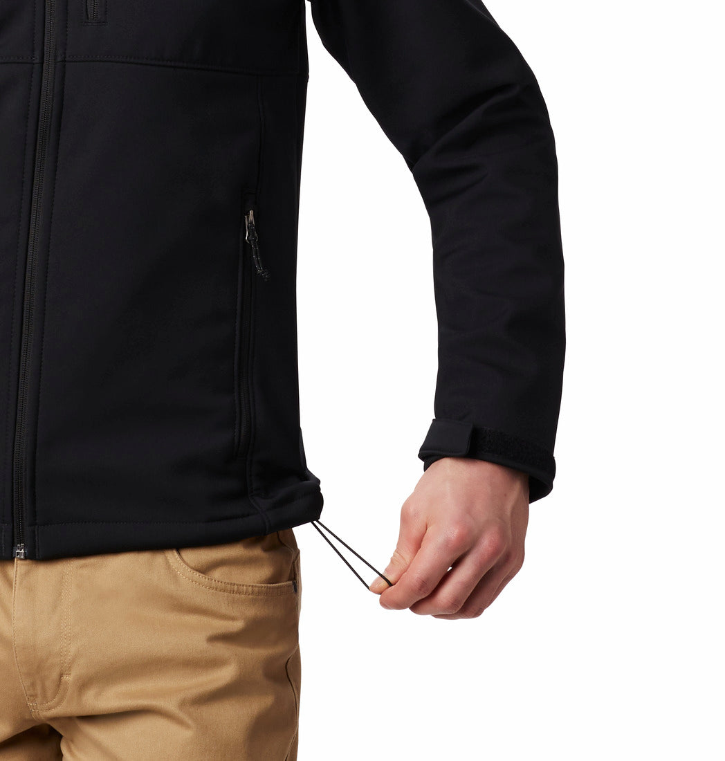 Columbia Men Black Omni-Shield Ascender Softshell Jacket (Plus Size)