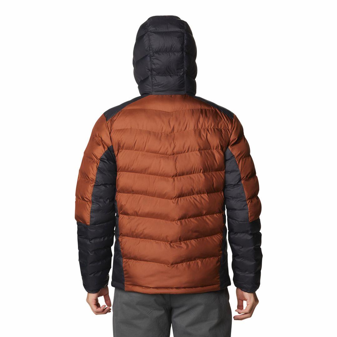 A Men Wearing Columbia Men Brown Labyrinth Loop Hooded Jacket