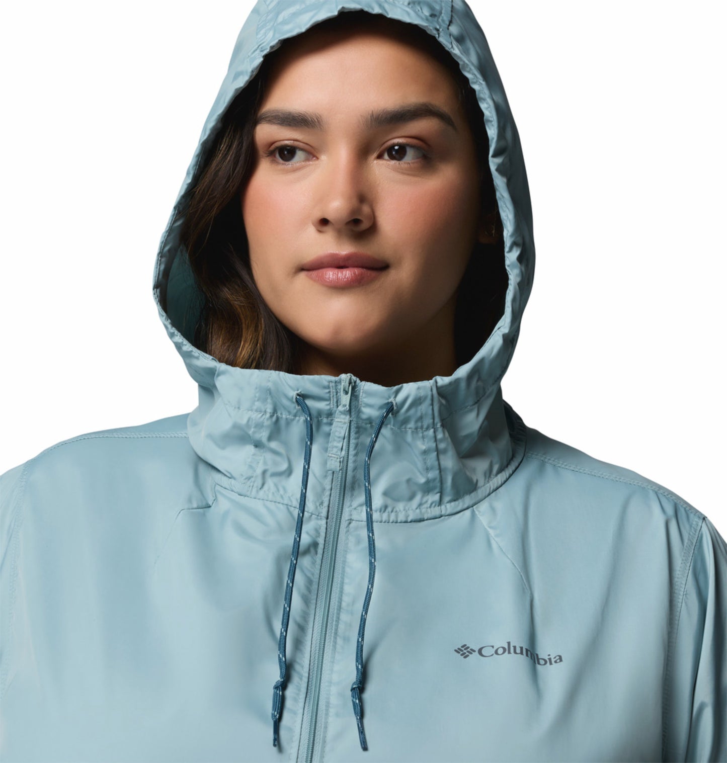 Columbia Women Blue Omni-Shade Flash Forward II Windbreaker