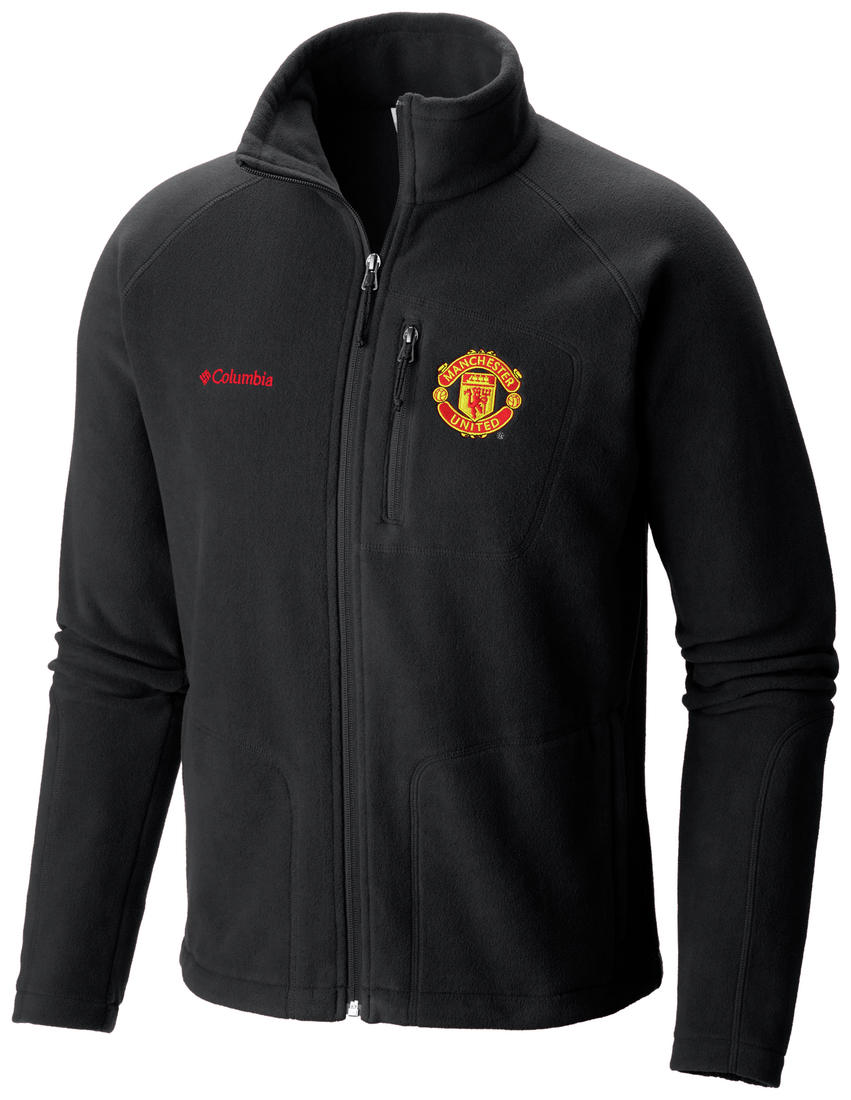 Columbia Men Black Fast Trek II Full Zip Fleece Jacket