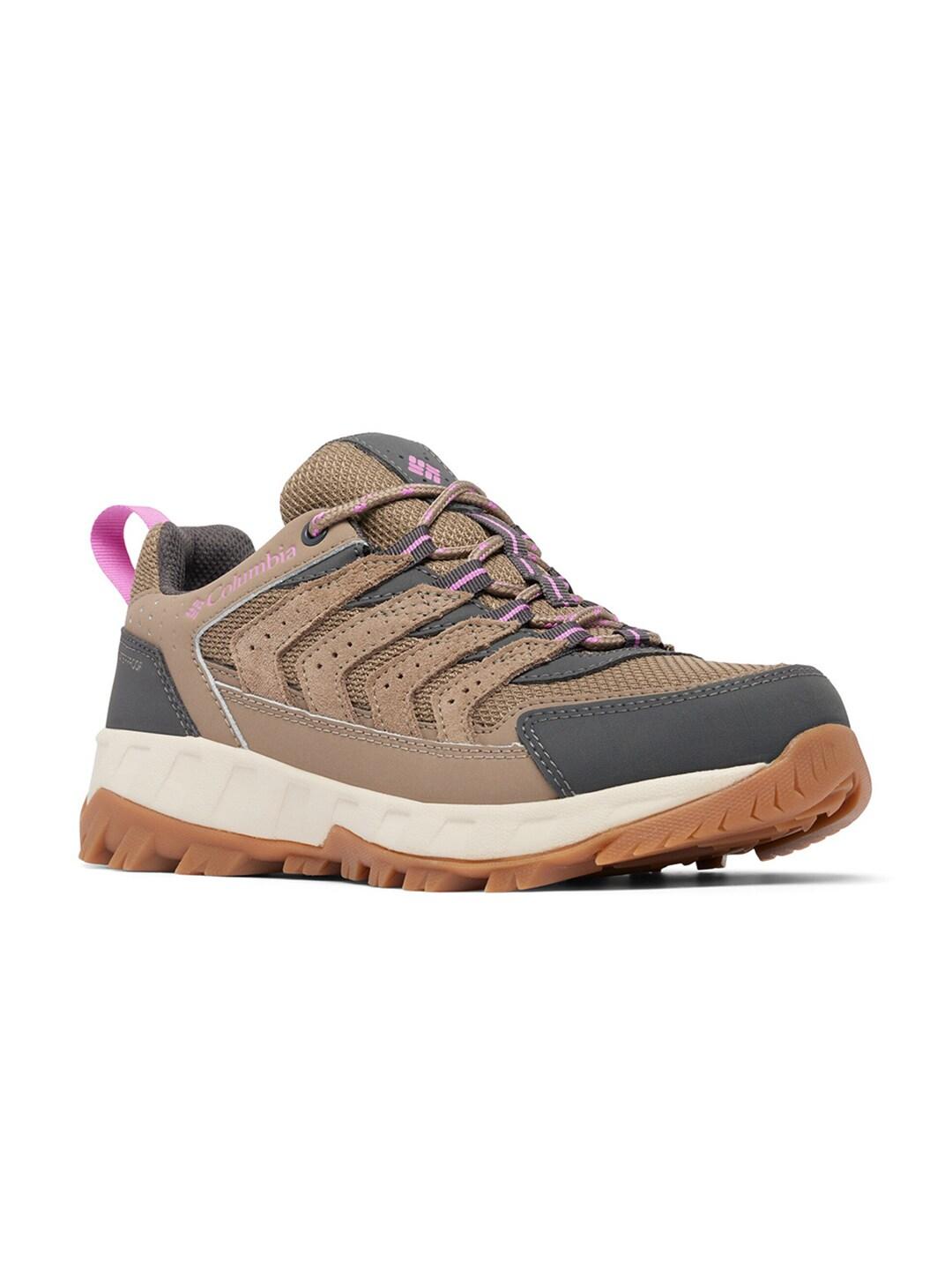 Columbia Women Brown STRATA TRAIL LOW WP UK-4