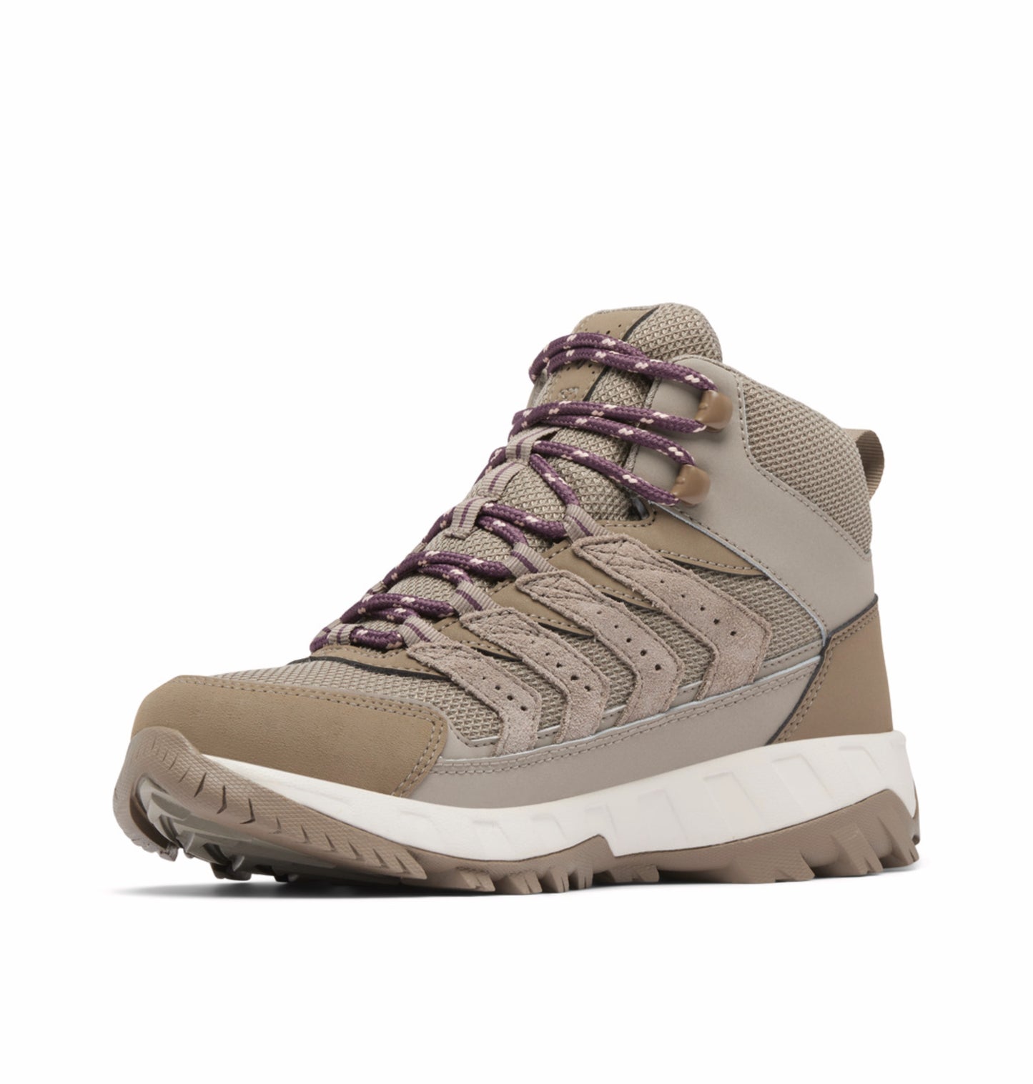 Columbia Women Brown Omni-Tech Strata Trail Mid Shoes (Waterproof)