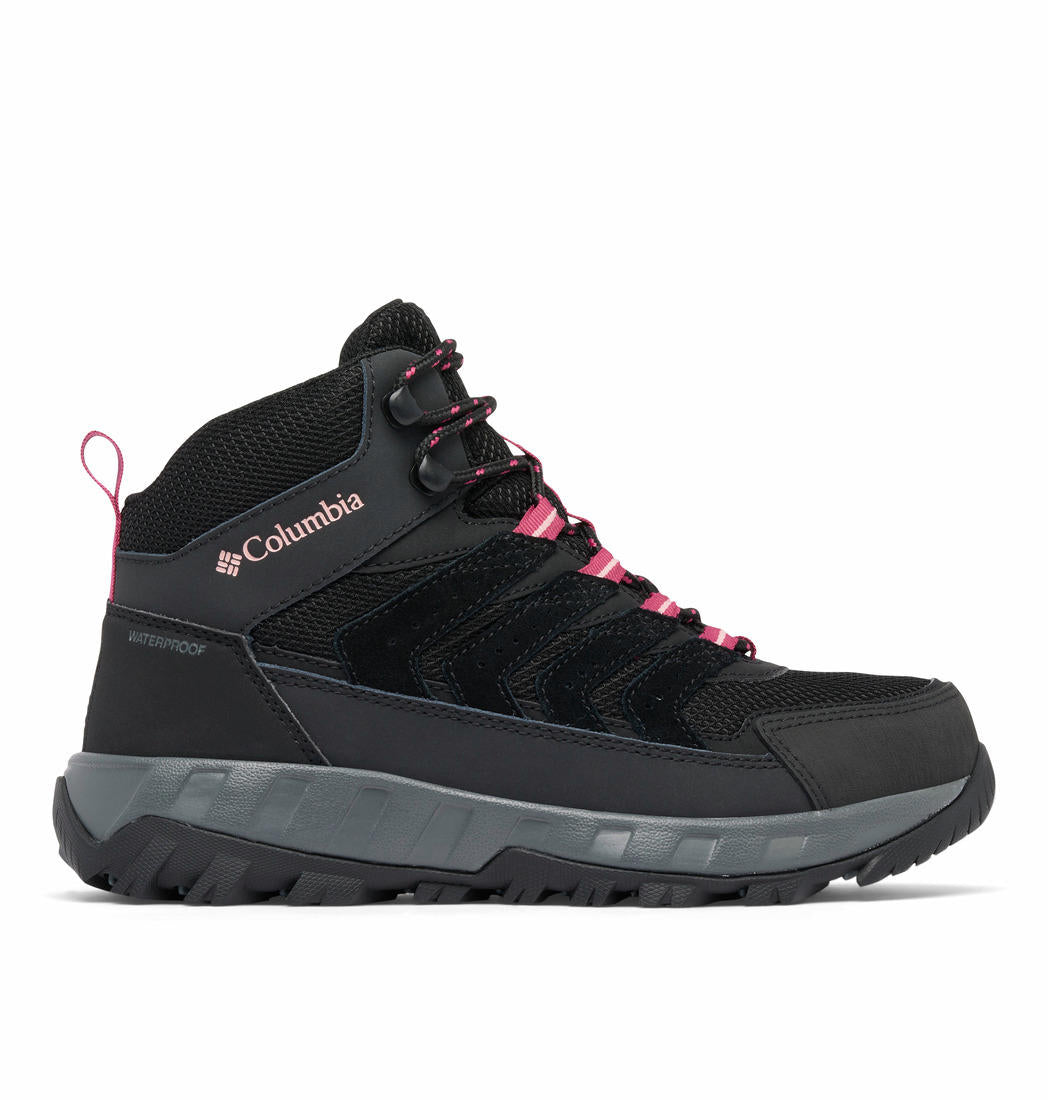 Columbia Women Black STRATA TRAIL MID WP
