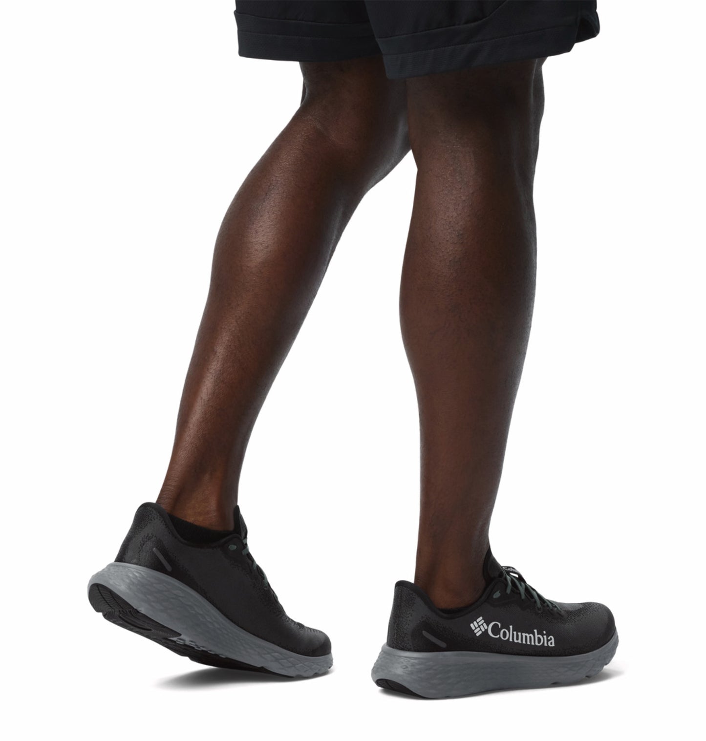 Columbia Men Black Omni-Grip Konos Featherweight Trail Running Shoes