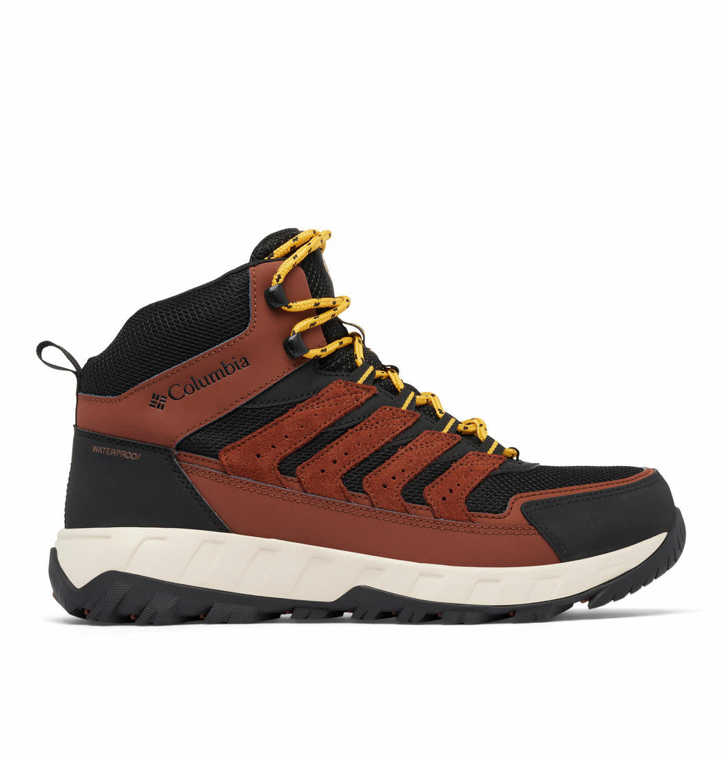 Columbia Men Brown STRATA TRAIL MID WP1