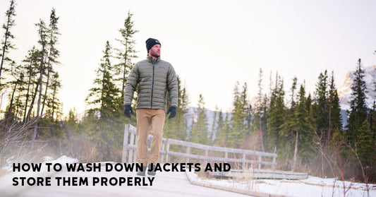 How to wash down jackets and store them properly