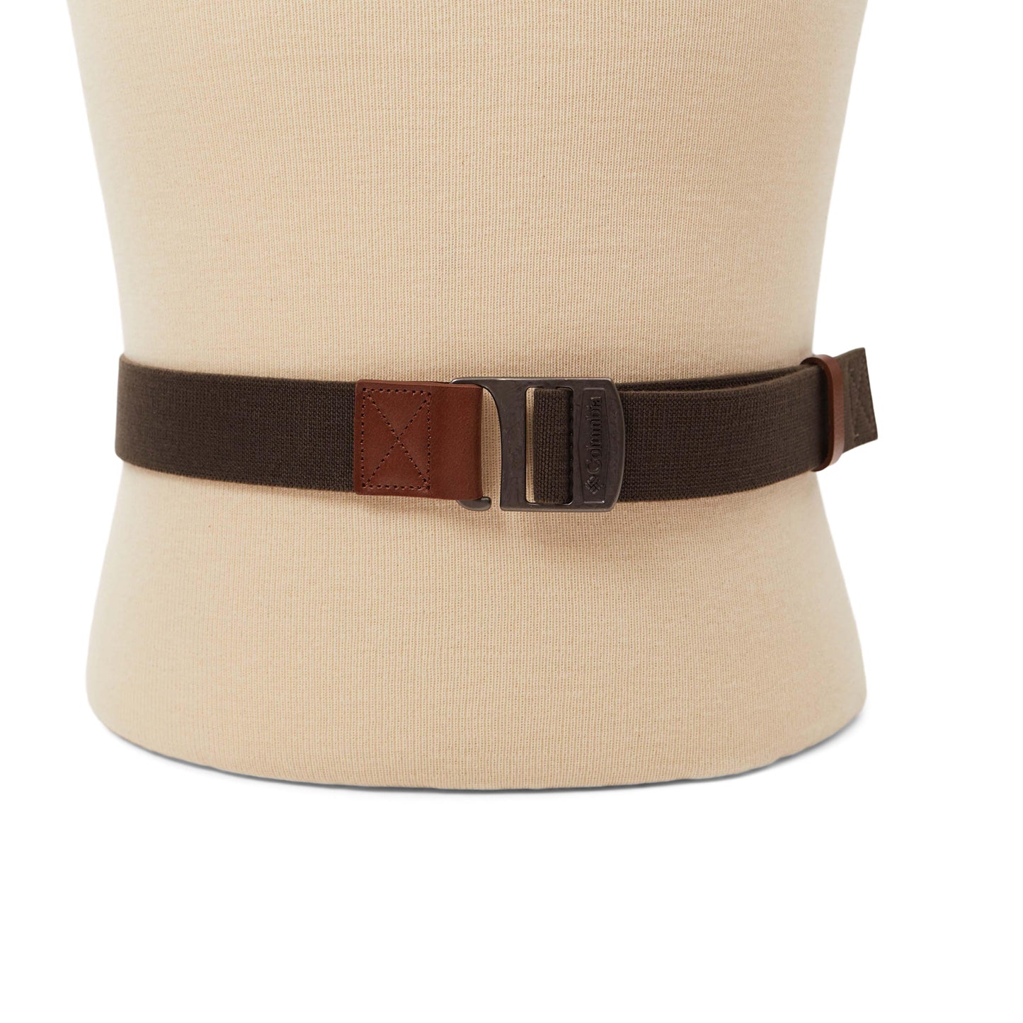 Columbia Men Olive Cascase Locks Stretch Belt with hook