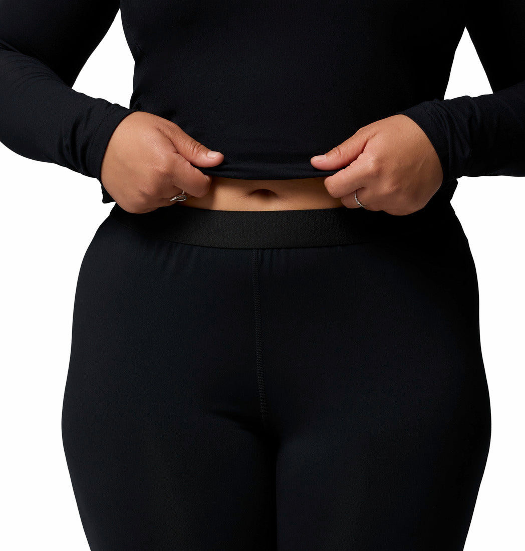 Columbia Women Black Midweight Stretch Tight (Non Returnable)
