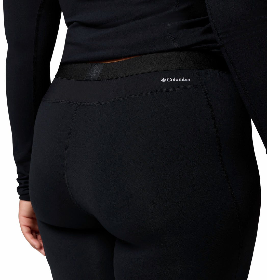 Columbia Women Black Midweight Stretch Tight (Non Returnable)