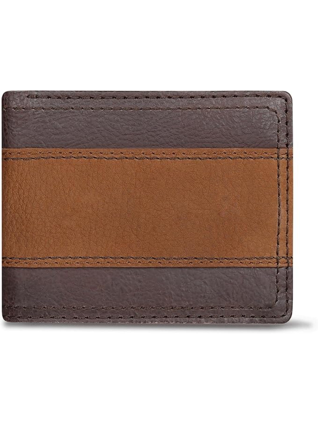Columbia Men Brown RFID Passcase Wallet