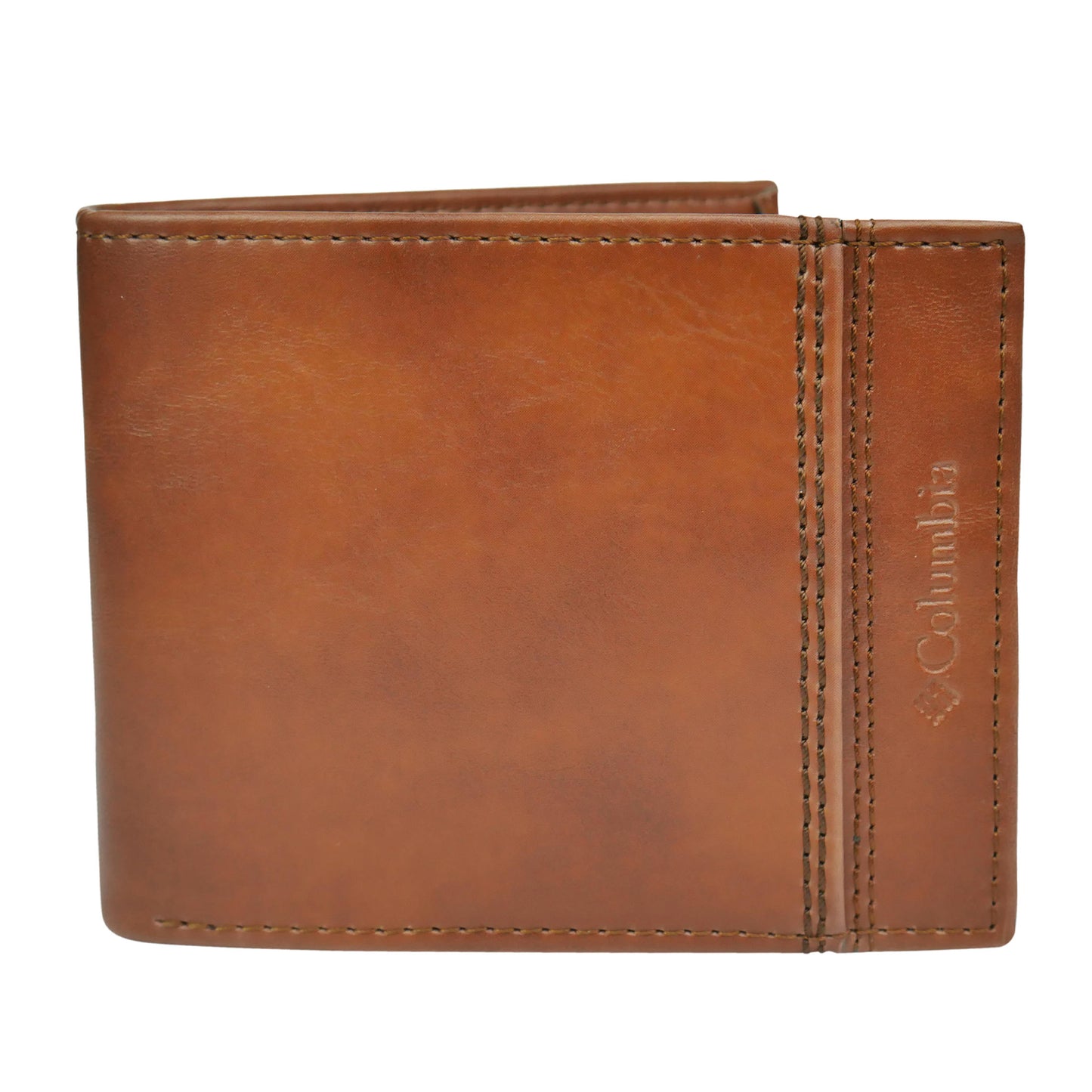 Columbia Mens Brown RFID Traveler Wallet
