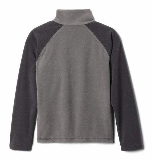 Columbia Kids Boys Grey Glacial Half Zip Fleece Jacket