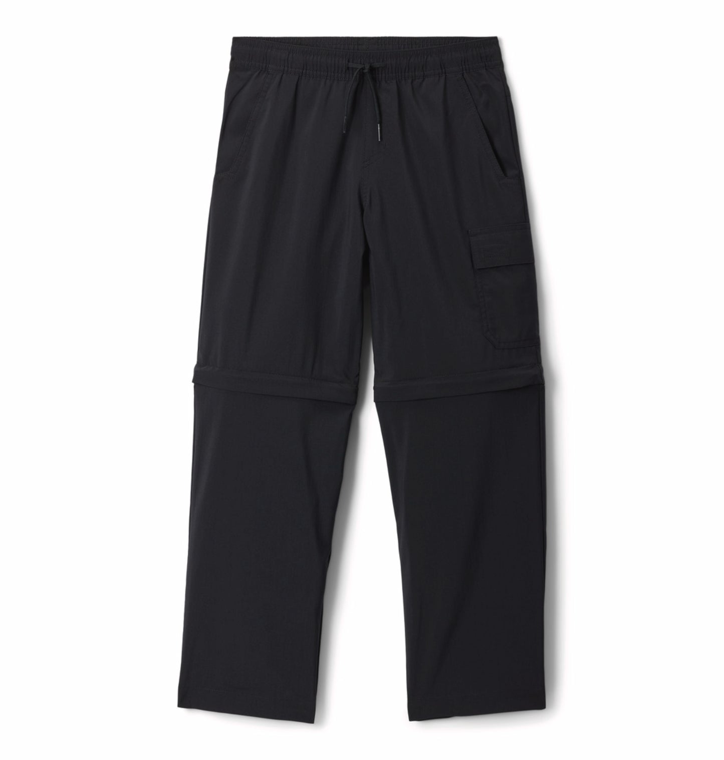 Columbia Kids Boys Black Omni-Shade Silver Ridge Convertible Utility Pants