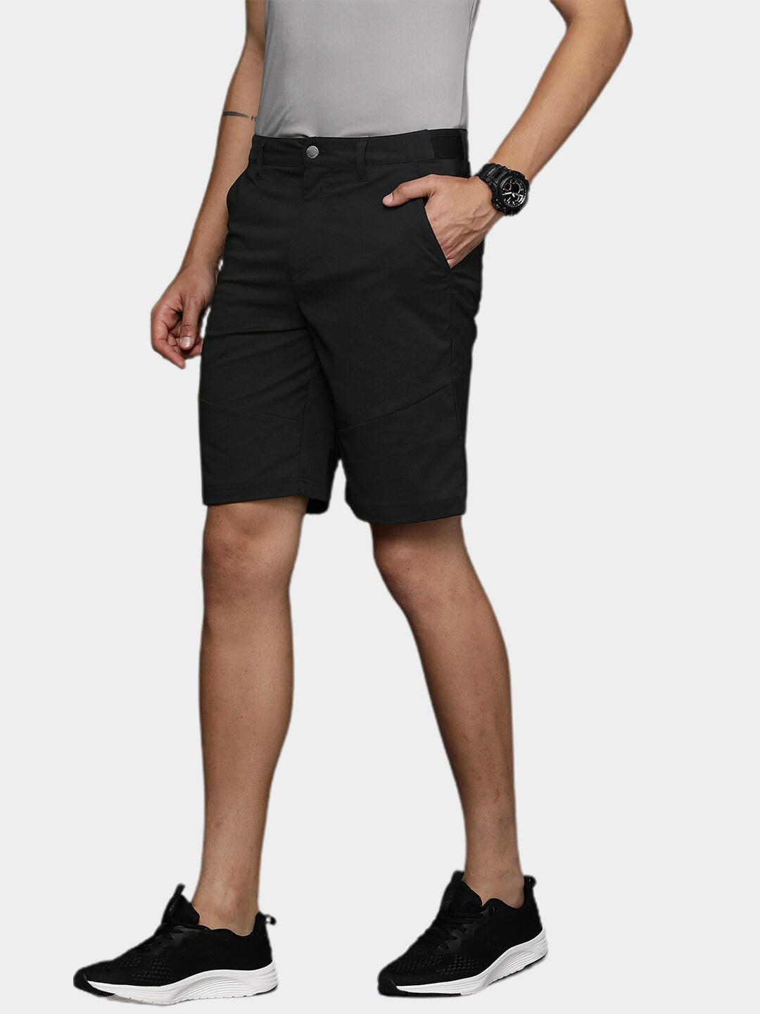Columbia Men Black Tech Trail Shorts