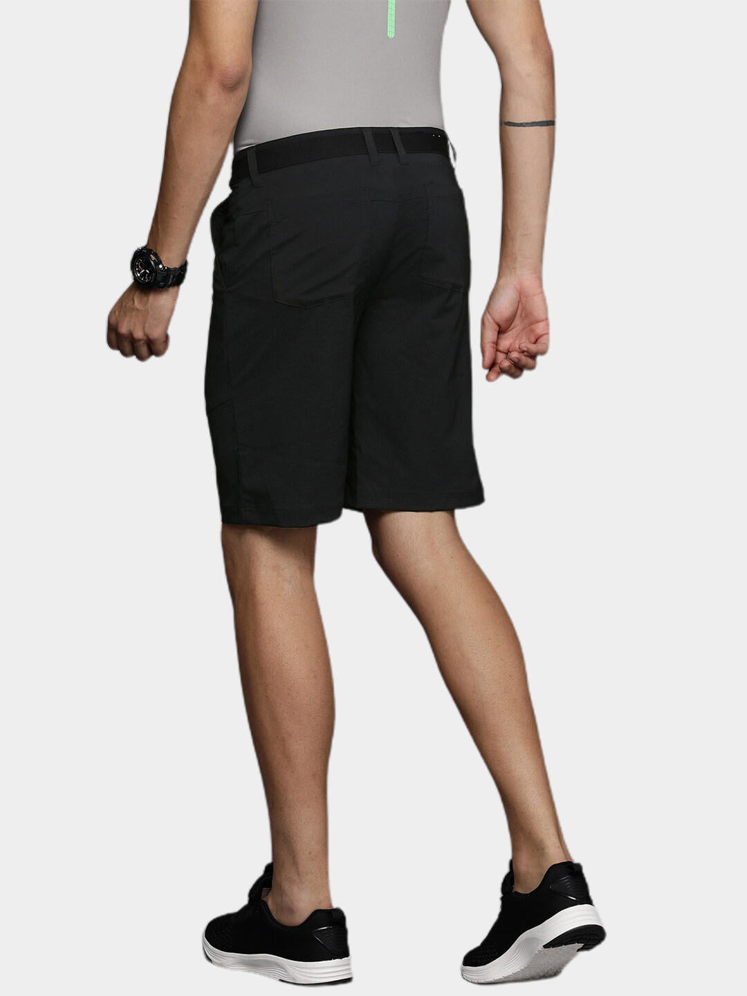 Columbia Men Black Tech Trail Shorts