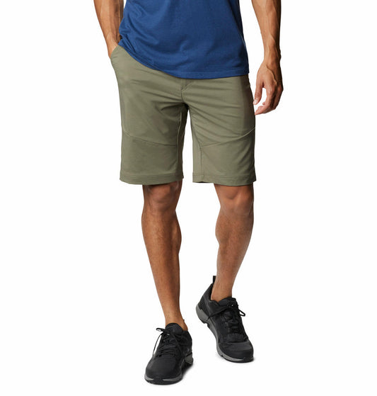 Columbia Men Olive Tech Trail Shorts