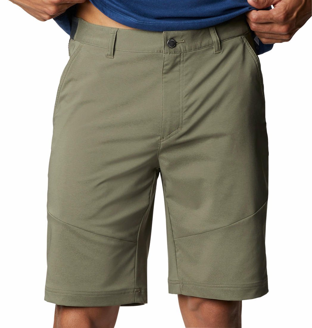 Columbia Men Olive Tech Trail Shorts