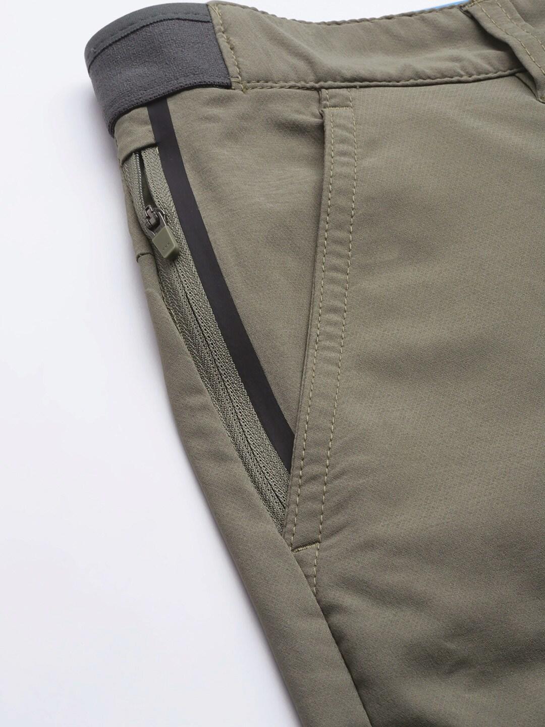Columbia Men Olive Tech Trail Shorts