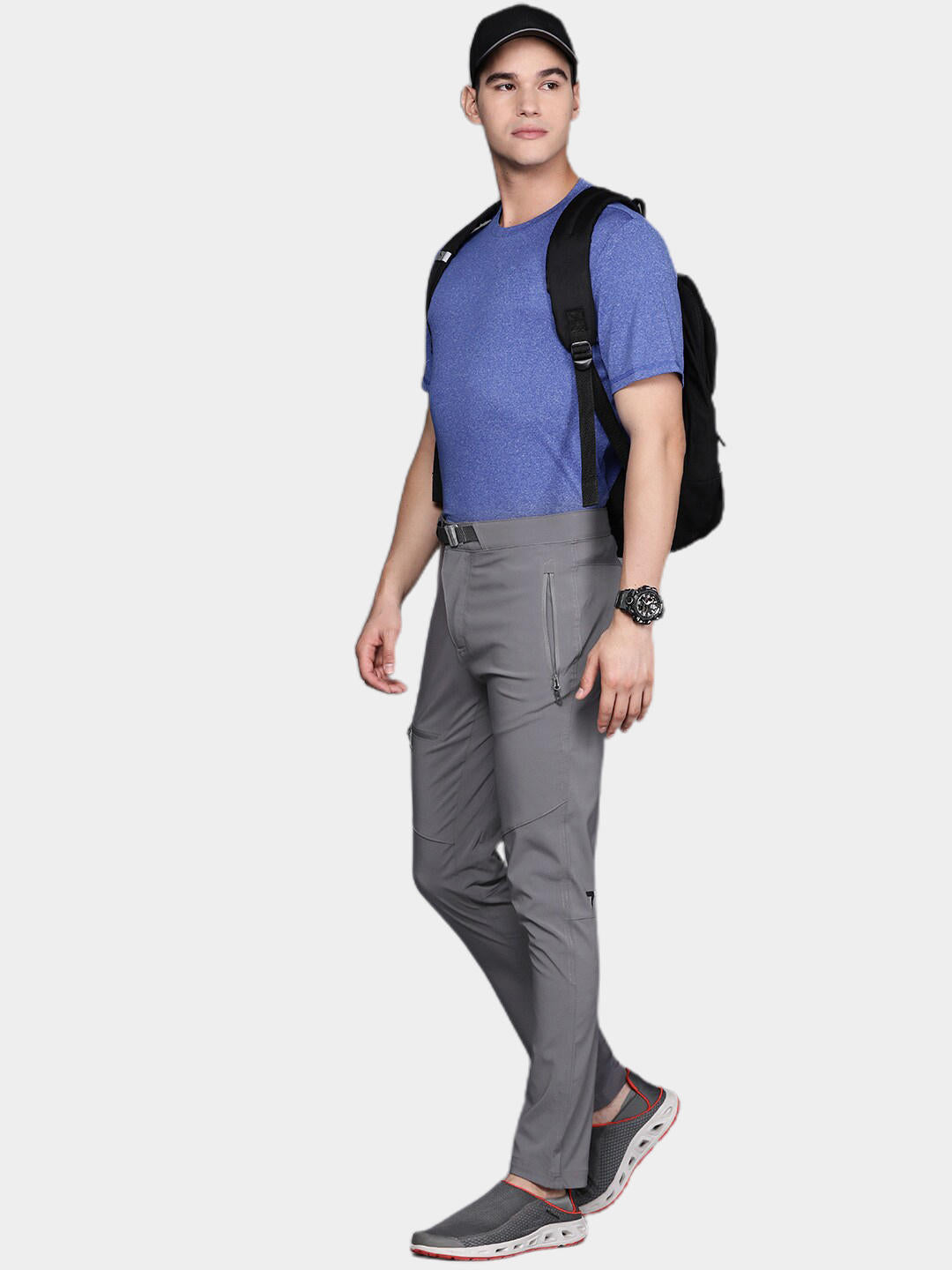 Columbia Men Grey M Titan Pass Pant