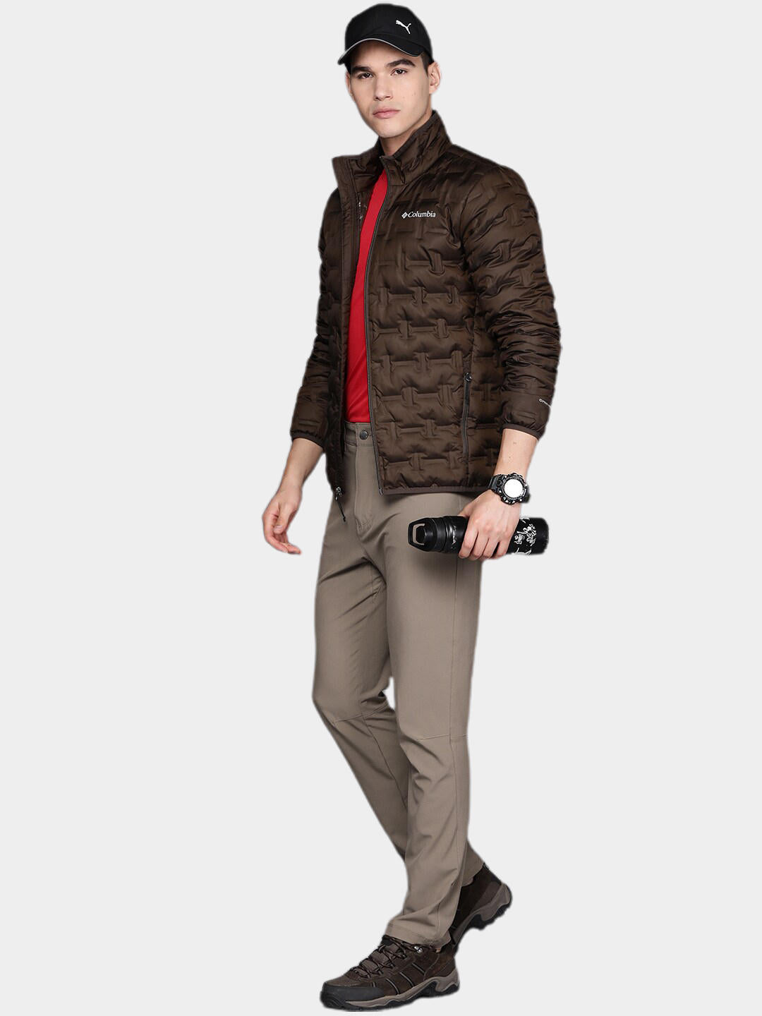 Columbia Men Beige Outdoor Elements Stretch Pant