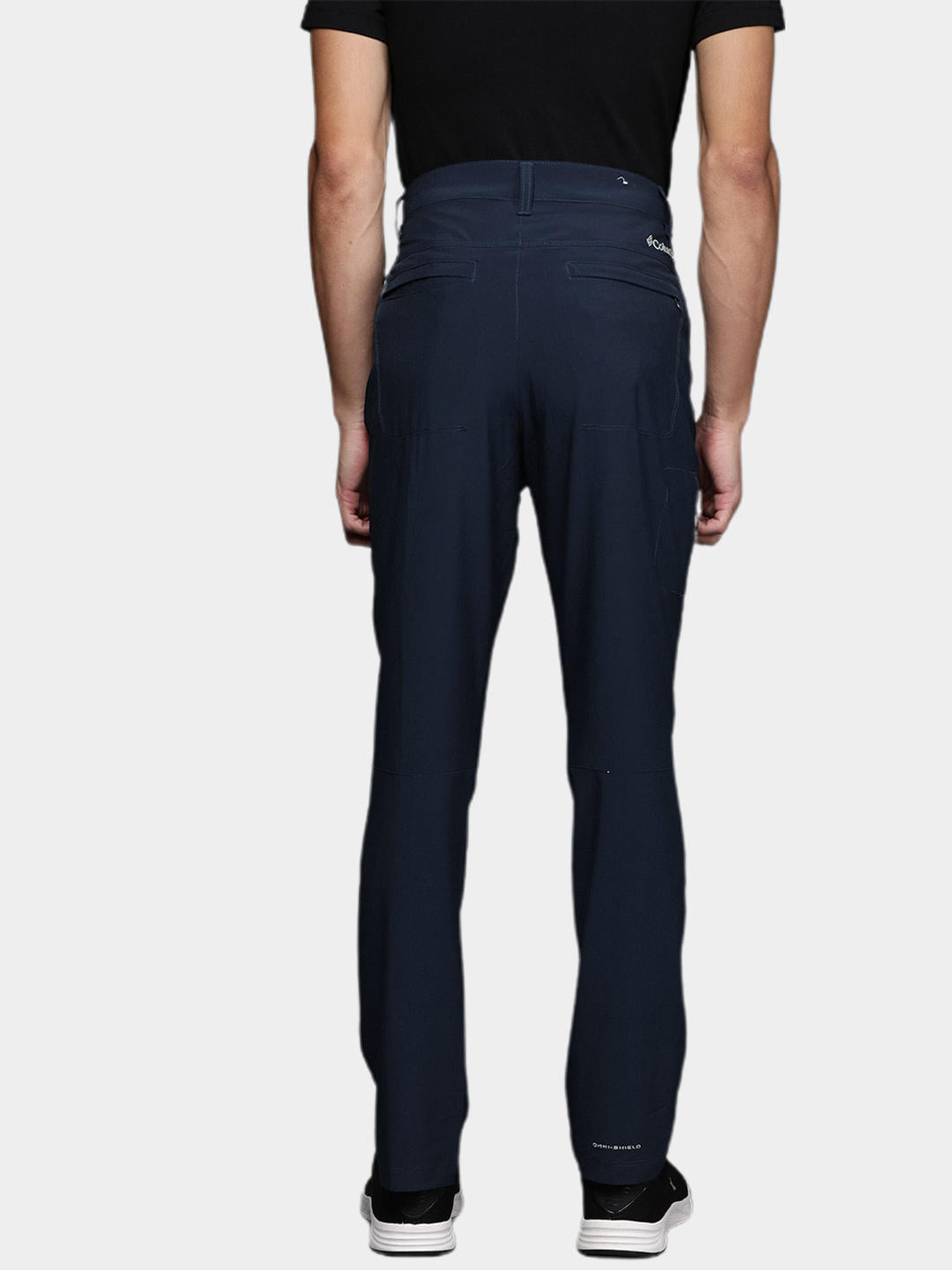 Columbia Men Blue Outdoor Elements Stretch Pant (Sun Protection)