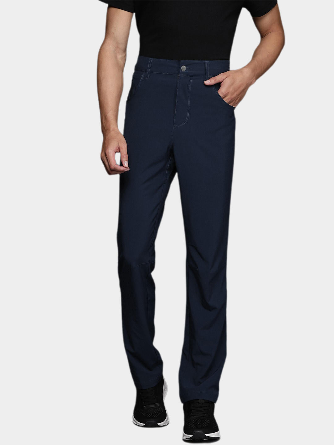 Columbia Men Blue Outdoor Elements Stretch Pant (Sun Protection)