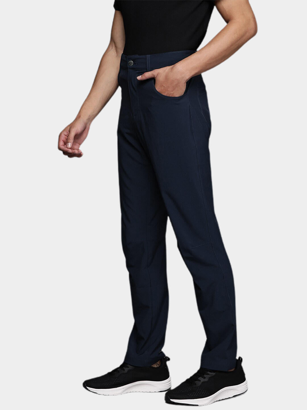 Columbia Men Blue Outdoor Elements Stretch Pant (Sun Protection)