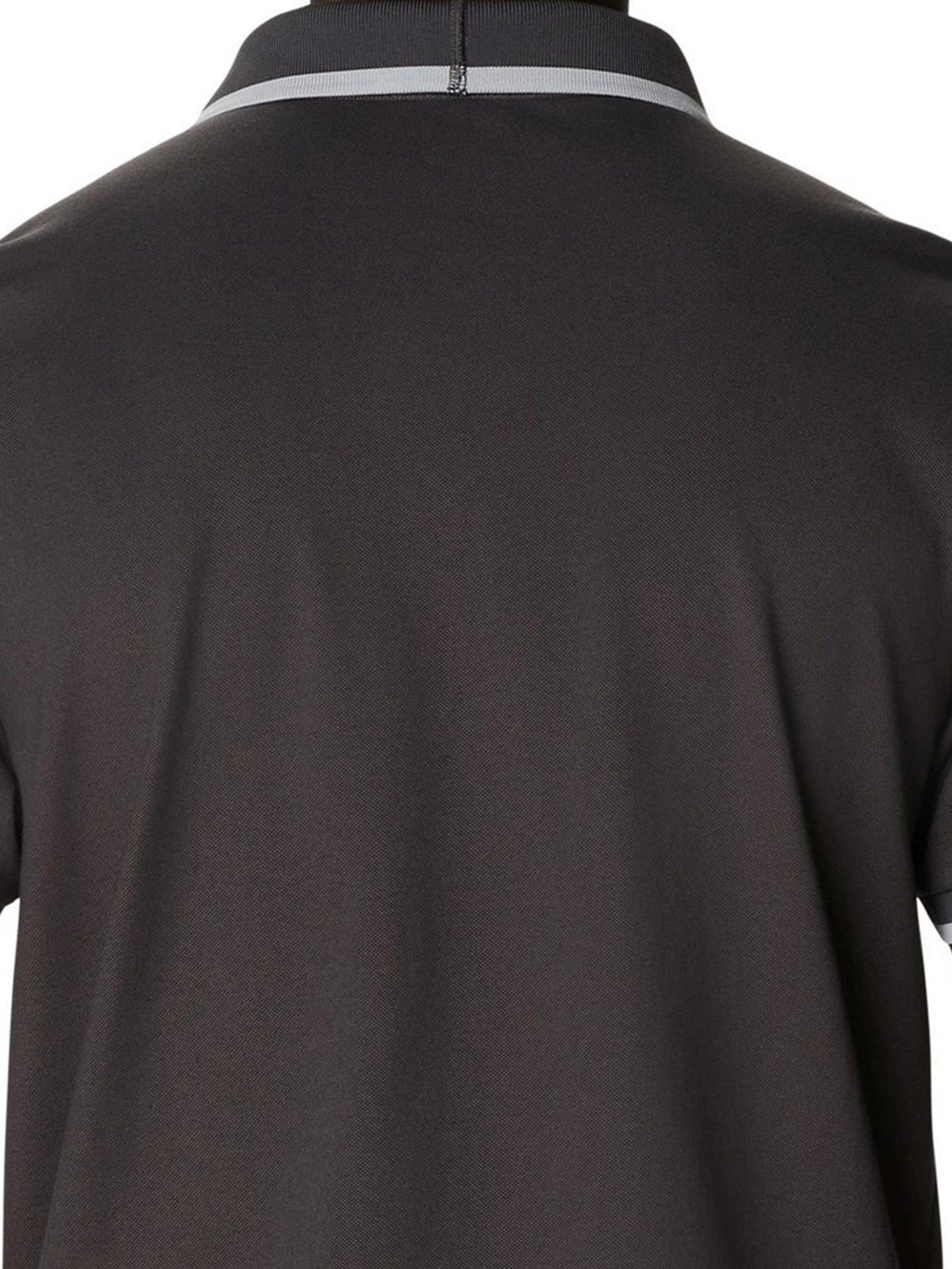 Columbia Mens Black Omni-Wick Cove Dome Butte Solid Pique Polo Tshirt