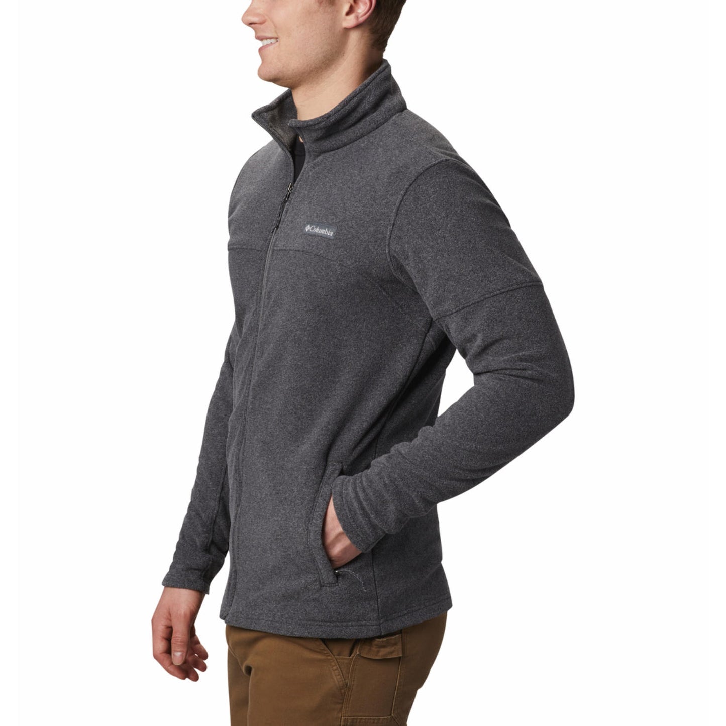 Columbia Mens Grey Basin Trail III Full Zip