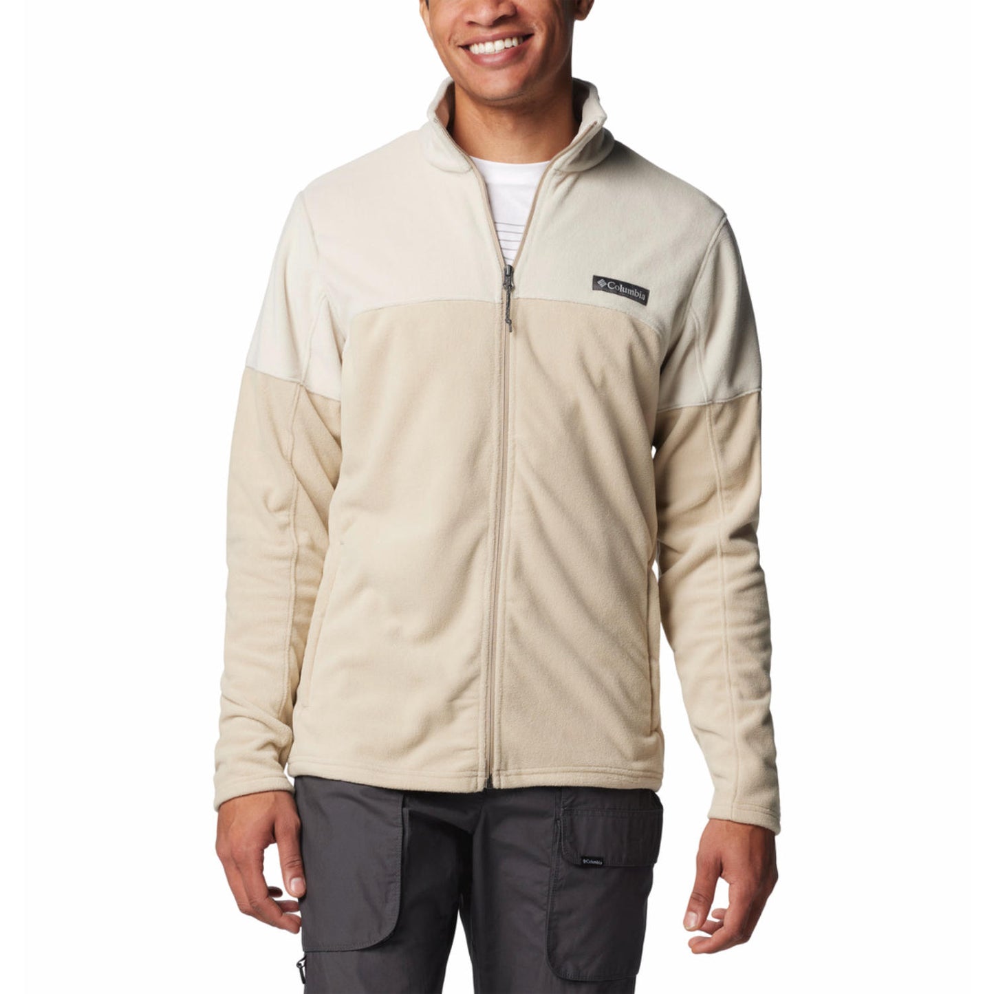 Columbia Mens Brown Basin Trail III Full Zip