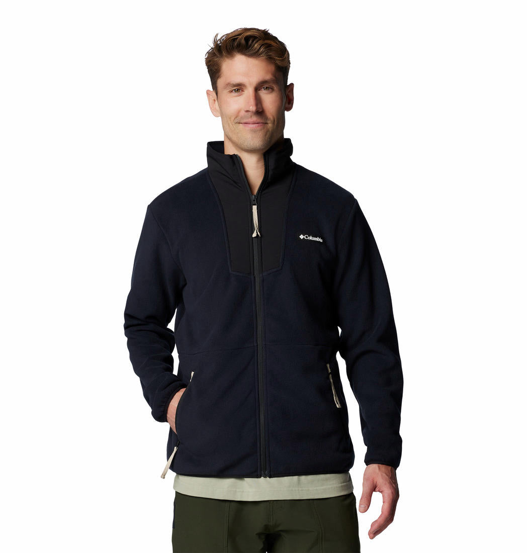 Columbia Men Black Sequoia Grove Fleece Jacket