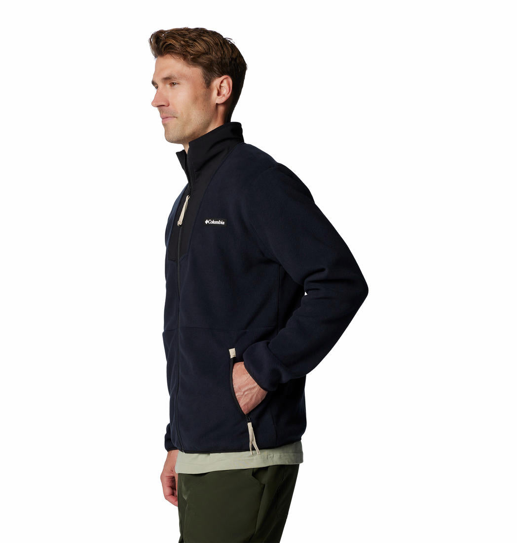 Columbia Men Black Sequoia Grove Fleece Jacket
