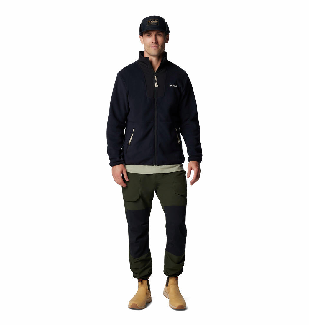 Columbia Men Black Sequoia Grove Fleece Jacket
