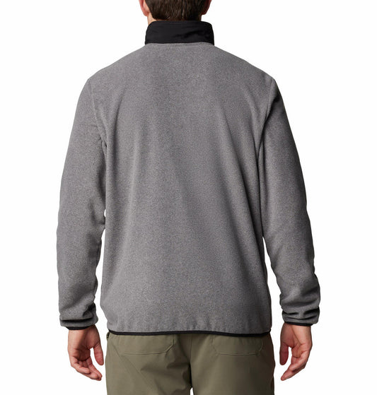 Columbia Mens Grey Sequoia Grove Full Zip Fleece Jacket