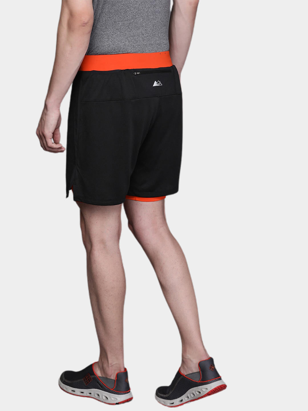 Columbia Men Black M Endless Trail 2 in 1 Shorts