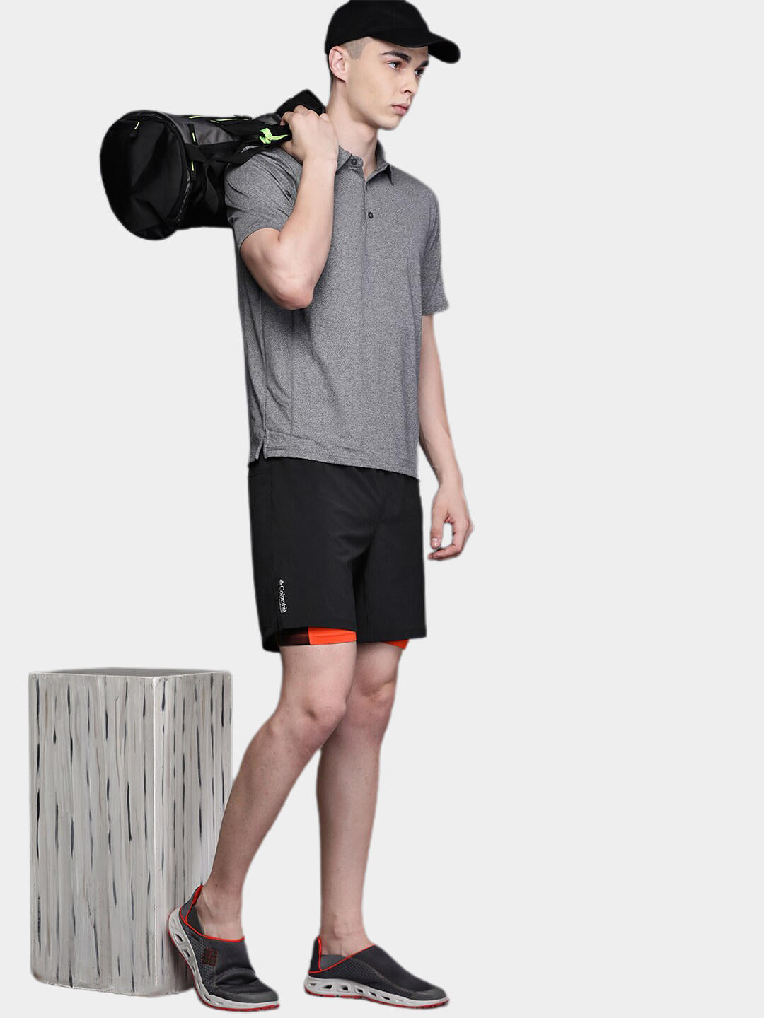 Columbia Men Black M Endless Trail 2 in 1 Shorts