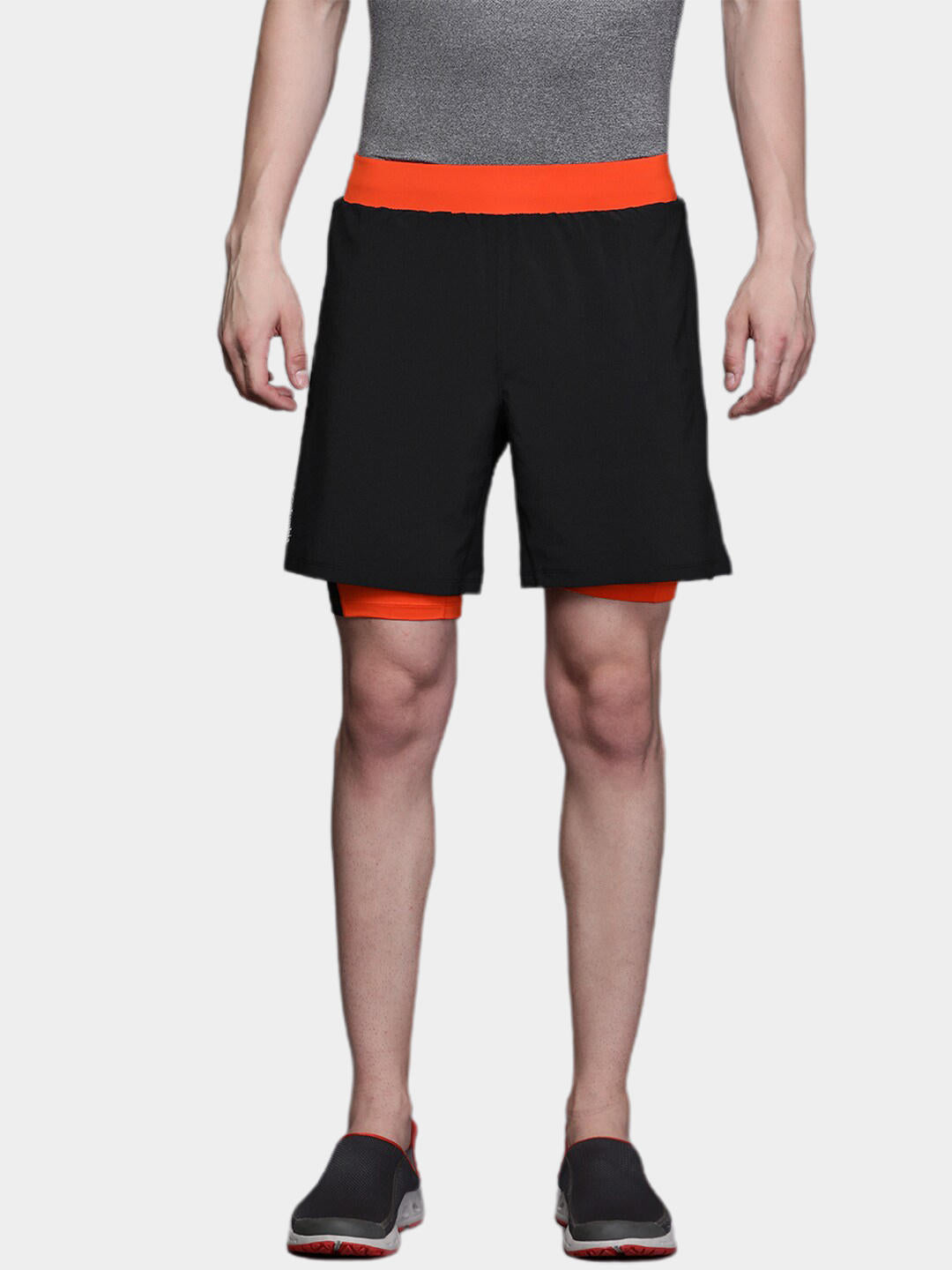 Columbia Men Black M Endless Trail 2 in 1 Shorts
