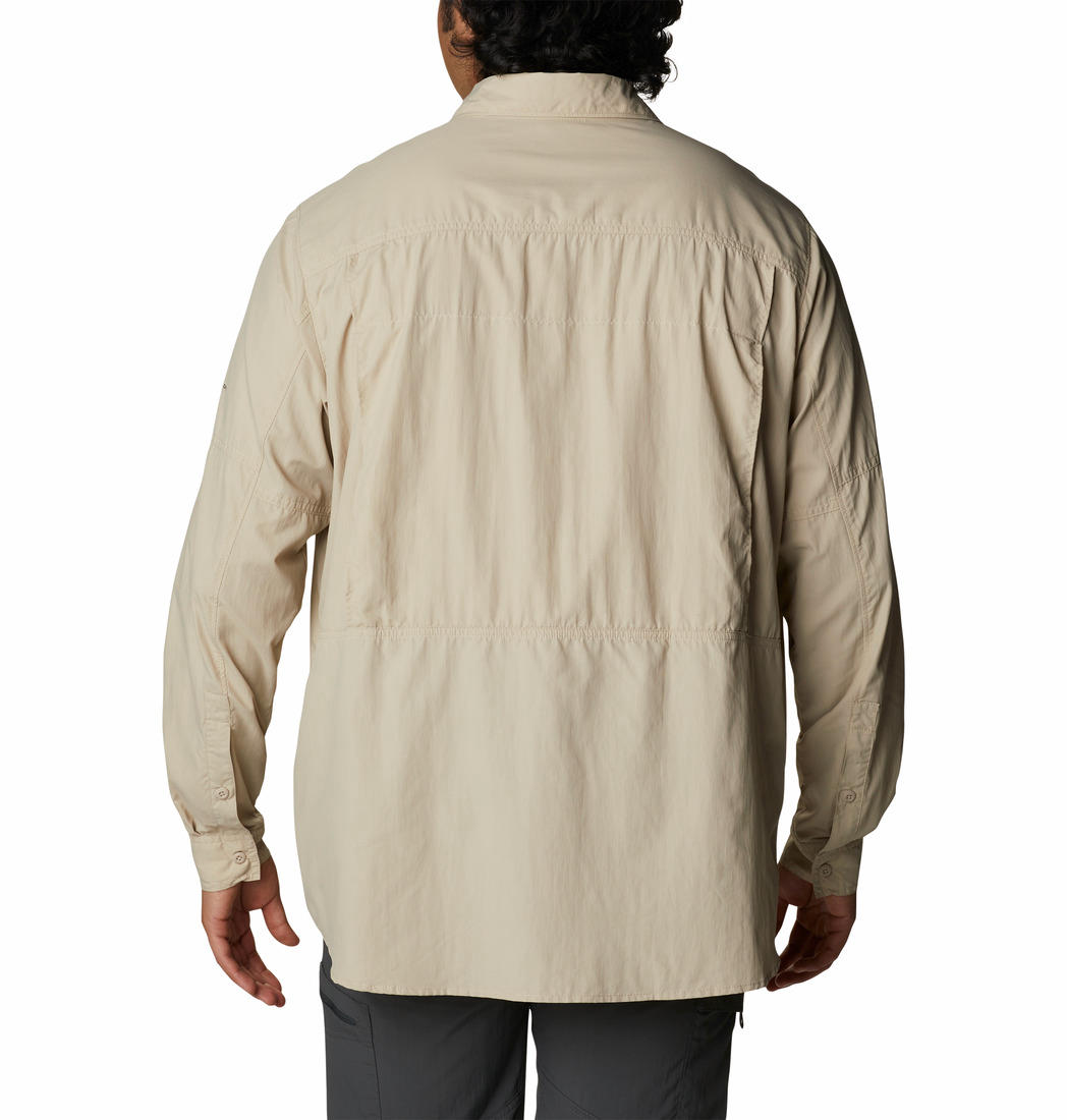 Columbia Men White Silver Ridge2.0 Long Sleeve Shirt