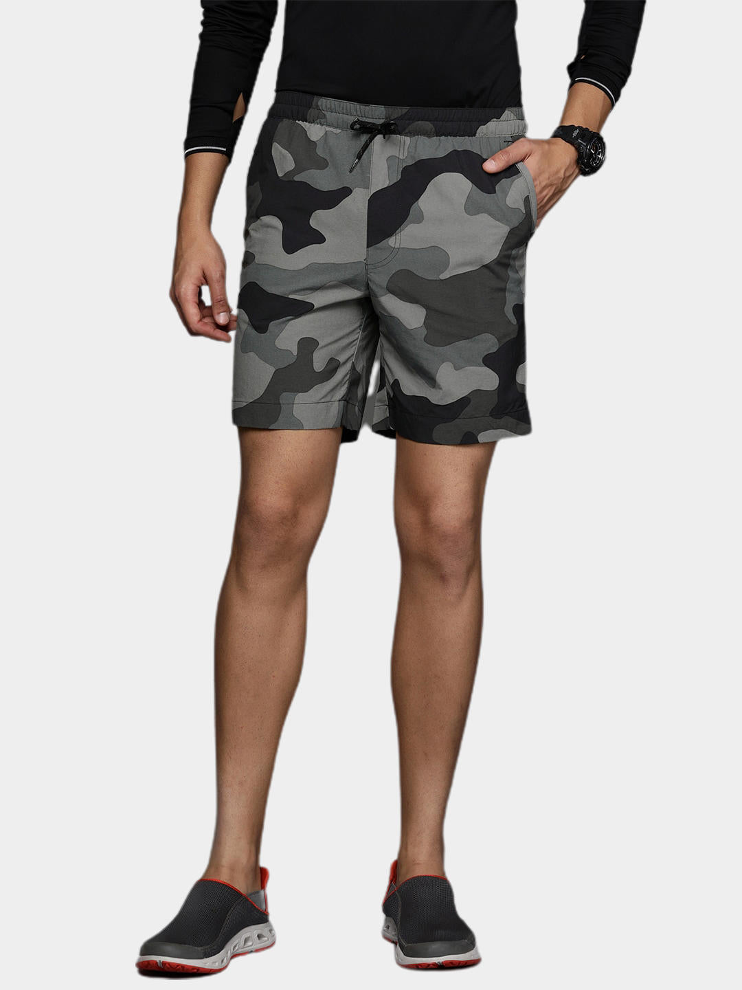 Columbia Men Black M Summerdry Shorts