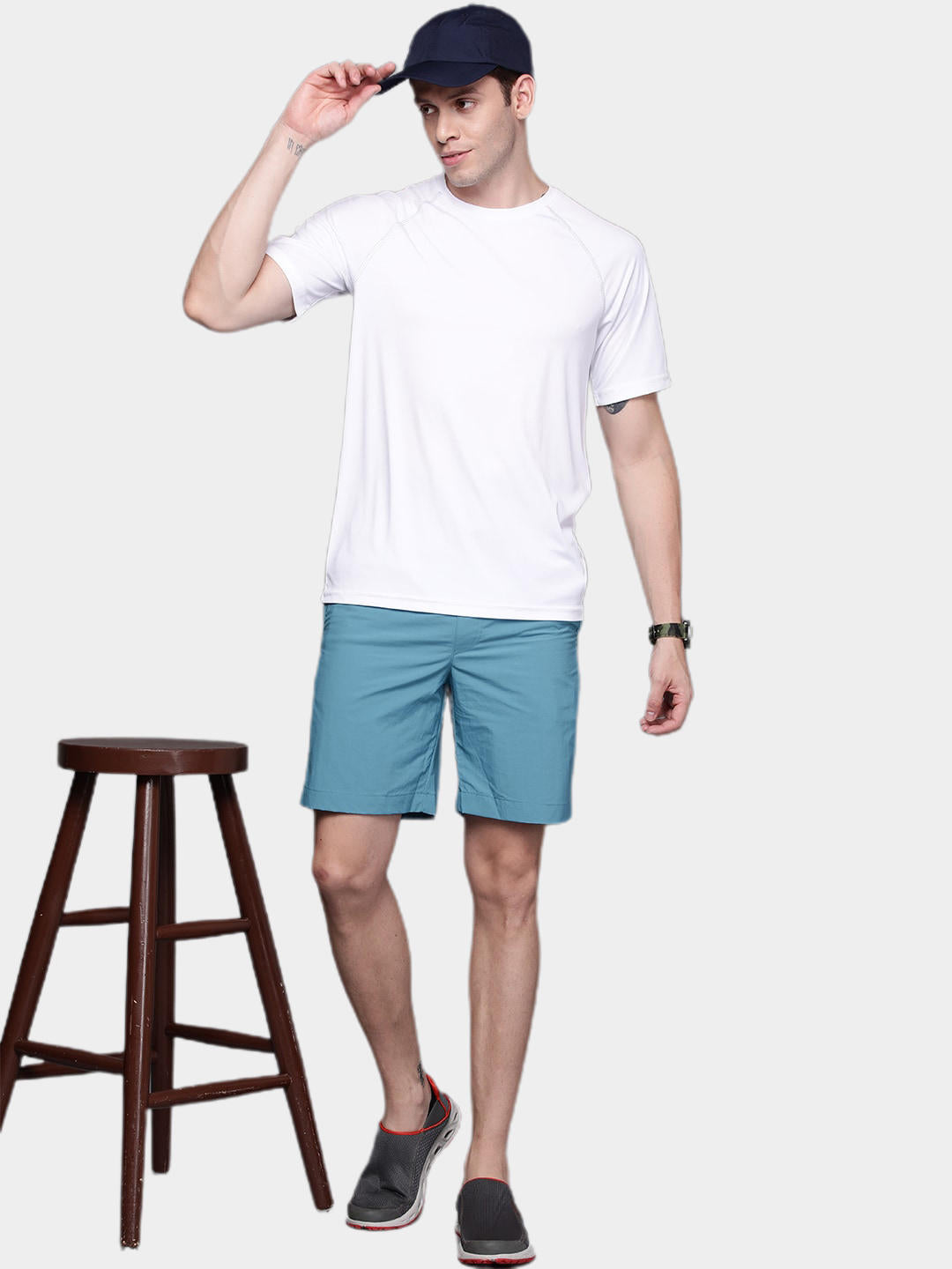 Columbia Men Blue M Summerdry Shorts