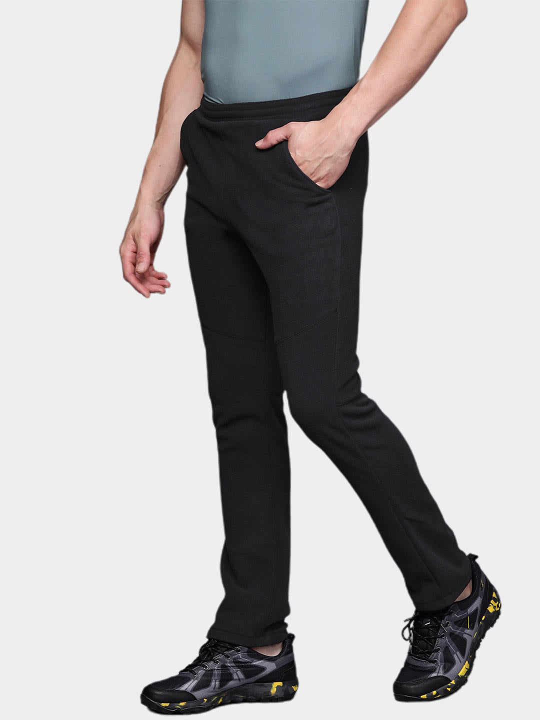 Columbia Men Black Rapid Expedition Fleece Lined Pant