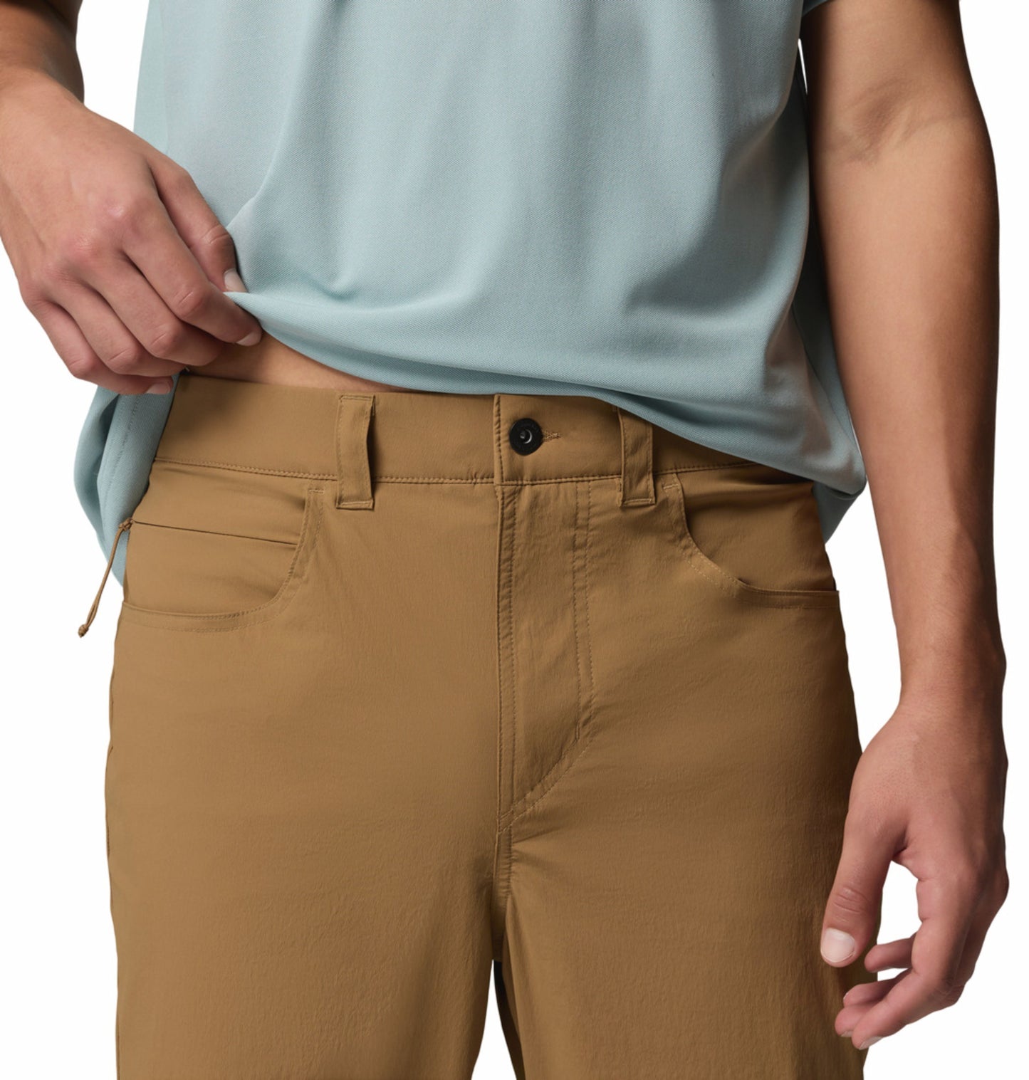 Columbia Men’s Omni-Freeze ROC Lite 5 Pocket Hiking Pant Brown