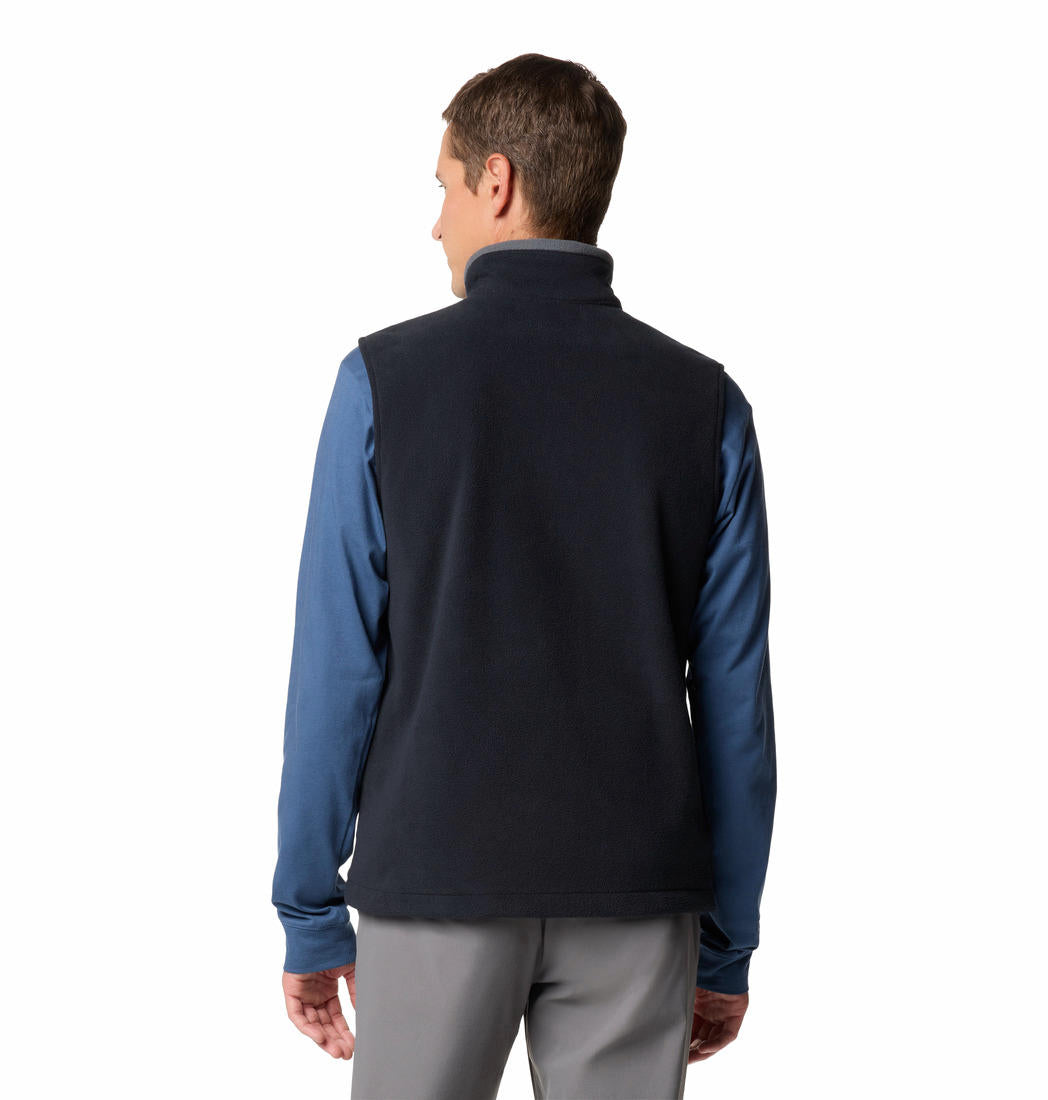 Columbia Mens Black Fast Trek Fleece Vest